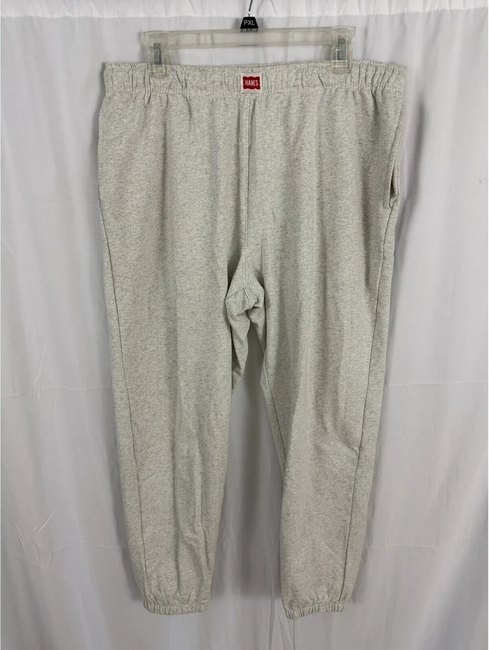 Hanes Sweatpants Men’s Gray Cotton Poly Size L FREE SHIPPING